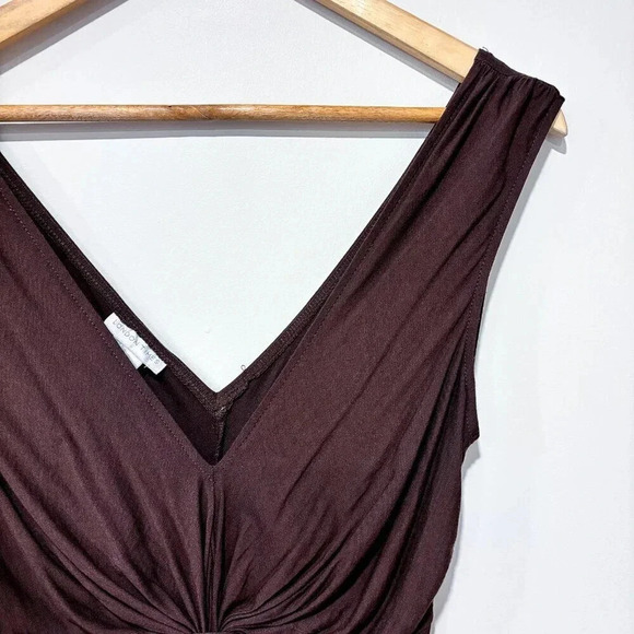 LONDON  TIMES Brown dress - Picture 4 of 7